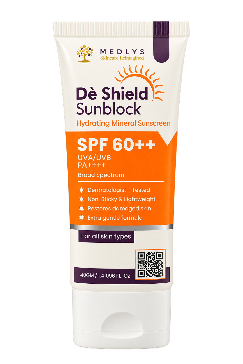 Dé Shield SPF 60++ Sunblock